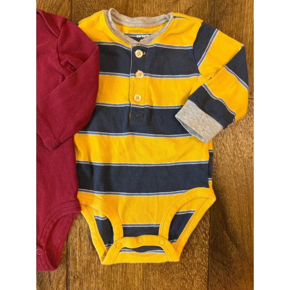 Carters Baby Boy 6 Months Clothes Outfits Jeans Khaki Pants Shirts Bodysuits Lot